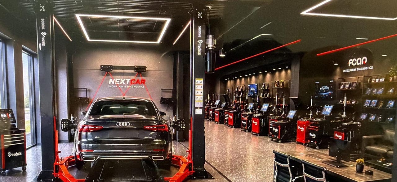 Workshop equipment supplied by NextCar