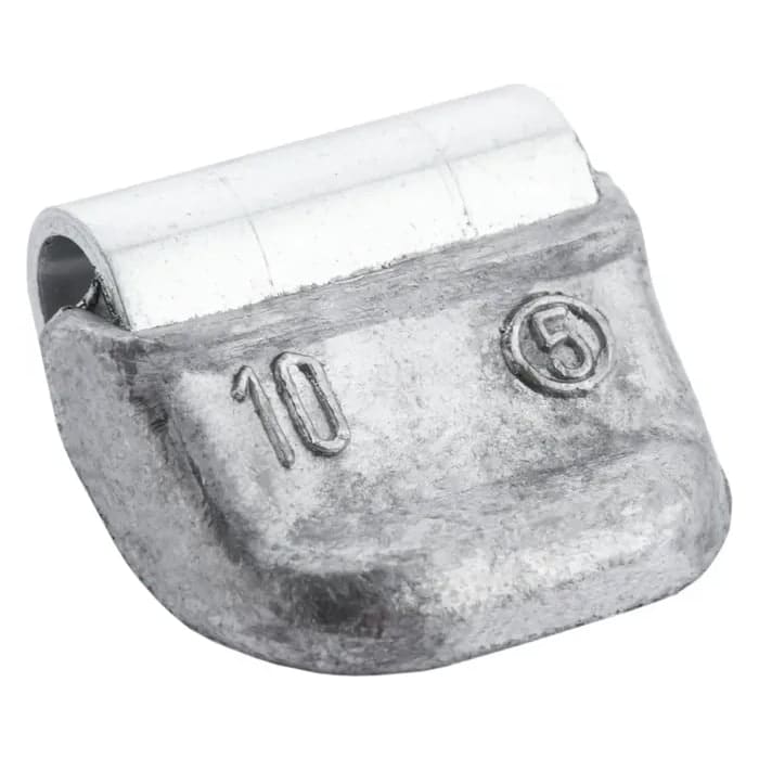 Clip-on lead (Pb) 10g weights for steel wheels Fivestars