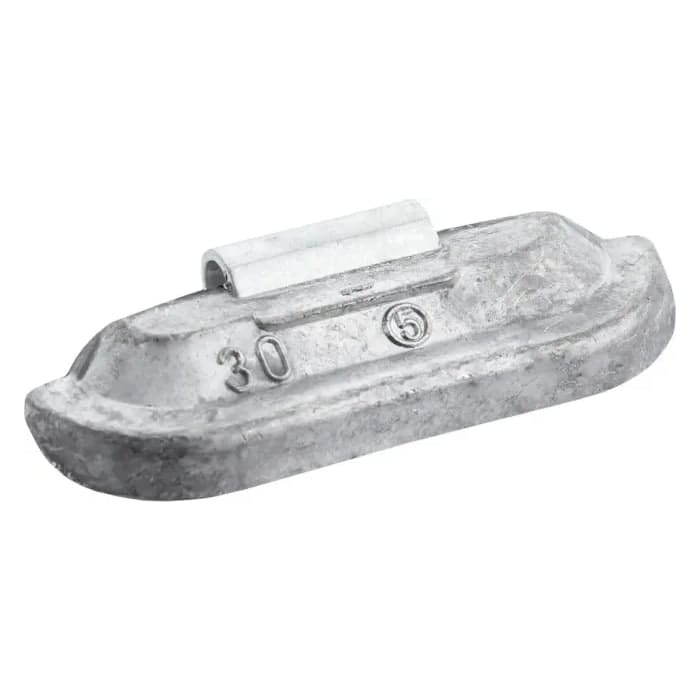 Clip-on lead (Pb) 30g weights for steel wheels Fivestars