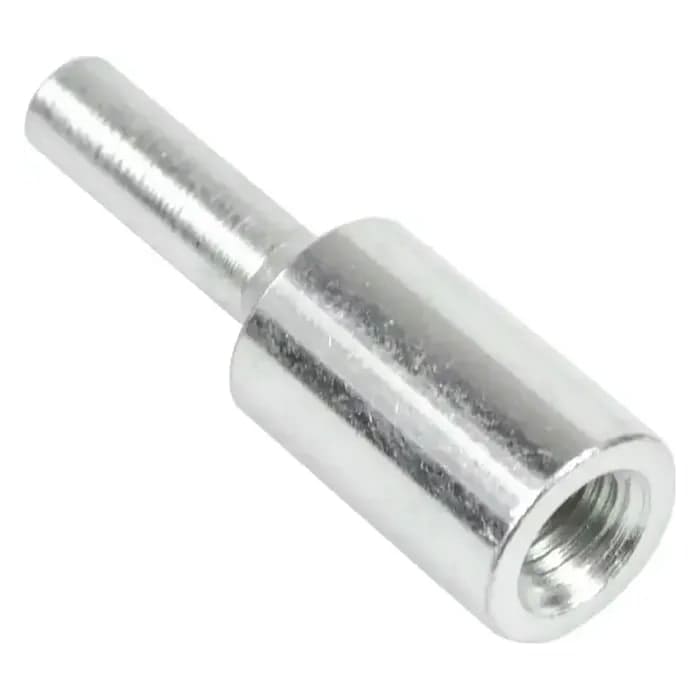 Adapter for rubber glue removal disc - SILVER