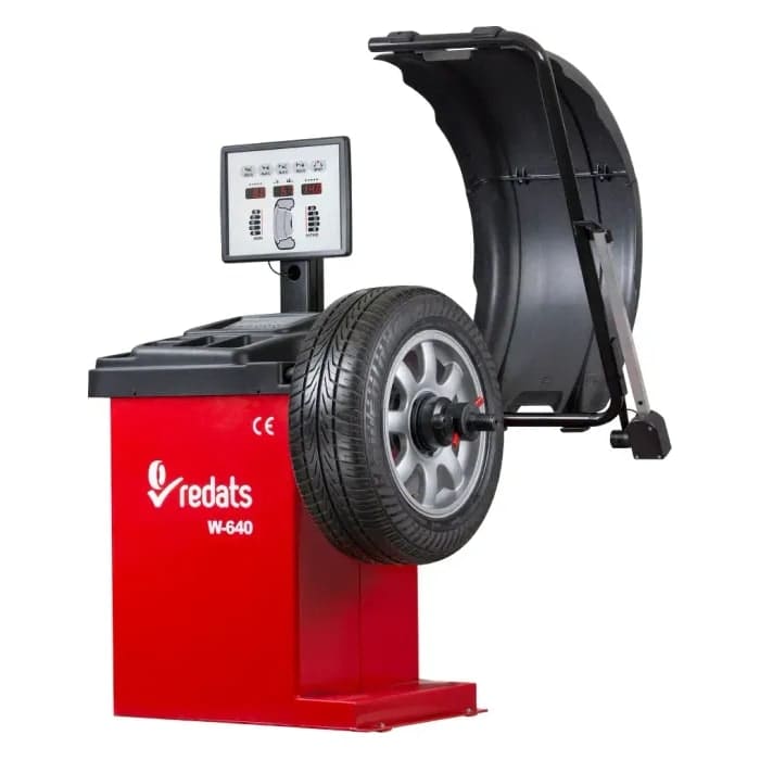 Automatic wheel balancer for passenger and light commercial vehicles – REDATS W-640