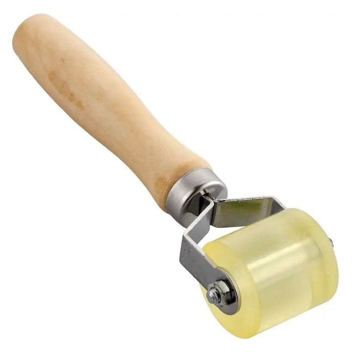 Roll to paste adhesive counterweights