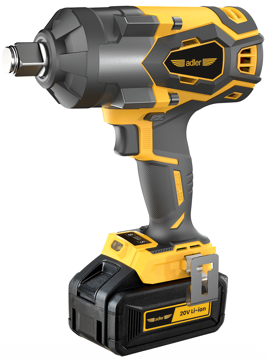 Akumulatorowy klucz udarowy 3/4" 1700Nm w zestawie z akumulatorem i ładowarką AKU-1700K/20V-5Ah