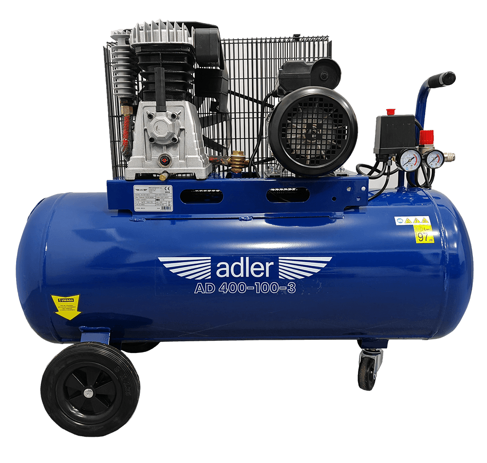 Sprężarka powietrza ADLER AD400-100-3 230V