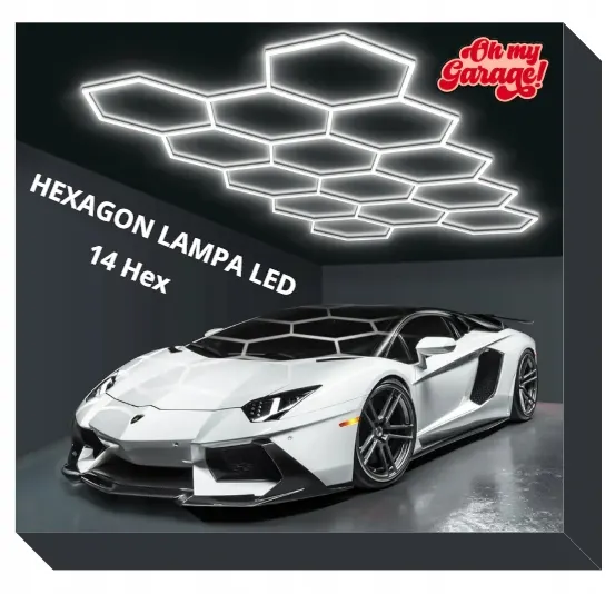 14-hex LED light 6500K