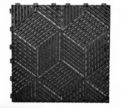 3D modular floor tile 40x40 cm