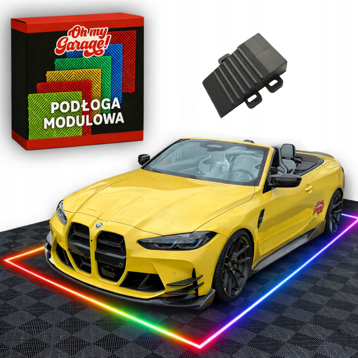 Mini Najazd Listwa Progowa Uzupełnienie Do Korytek LED Garaż Detailing