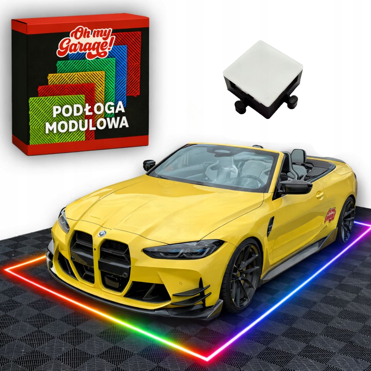 Narożnik Korytko do Oświetlenia LED Płytki Garaż Warsztat Auto Detailing